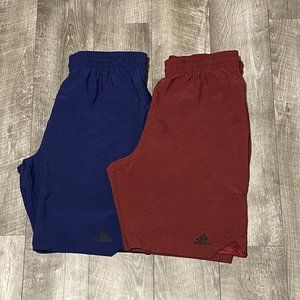 NWT ADIDAS CLIMALITE ATHLETIC SHORT BUNDLE